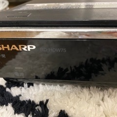 ブルーレイレコーダー SHARP BD-HDW75の画像