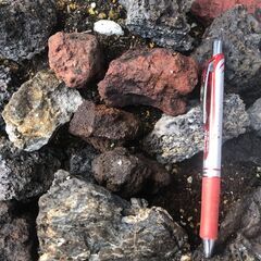 水槽、熱帯魚　レイアウト用　富士山溶岩石