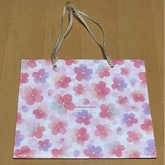 サクラメグリ ショップ紙袋 ショッパーの画像