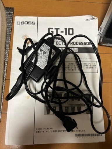 BOSS GT-10 マルチエフェクター ハードケース付き