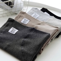 【新品未使用】レギンス マタニティー マタニティーレギンス お腹リブ ストレッチ 綿95%の画像