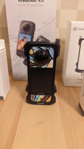 insta360x3　360度カメラ