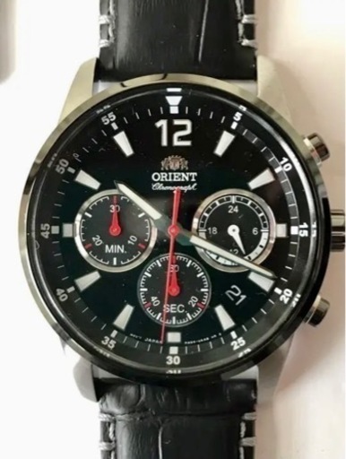 売り切れました‼️ありがとうございました‼️新品未使用‼️ オリエントORIENT スポーツクロノ腕時計
