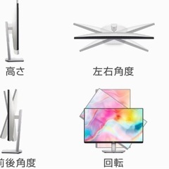 DELL S2722DC 27インチ モニター純正スタンド(１個〜)の画像