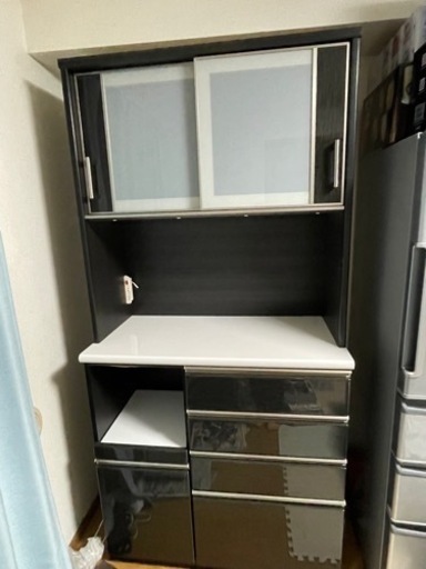 【決まりました⠀】ニトリ 食器棚 黒