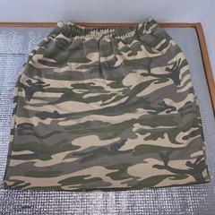 PAGEBOY　スカート　レディース　コットン　Fサイズ　迷彩の画像