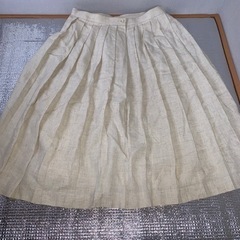 スカート　レディース　ウエスト63　丈58　ホワイト