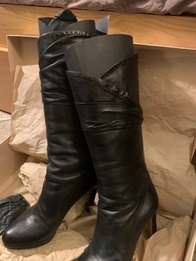 PRADA ロングブーツ　24センチ