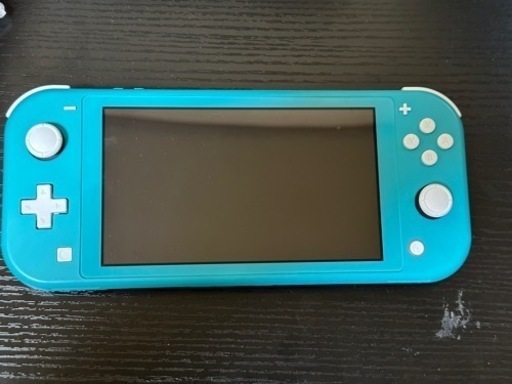Nintendo Switch lite! ターコイズ！ＦＦ7cc付き！
