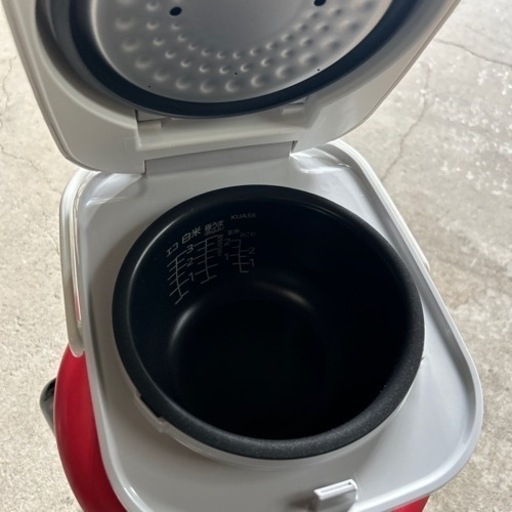 TIGER IH 炊飯器　ホワイト　3合炊き　JKU-A551 中古品