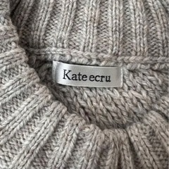Kate ecru ニット　Mサイズの画像