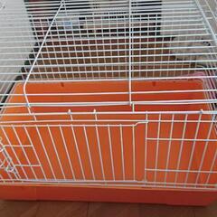 【札幌～旭川お渡し可】大きめのペット用ケージ&排泄トレイ 犬、猫...