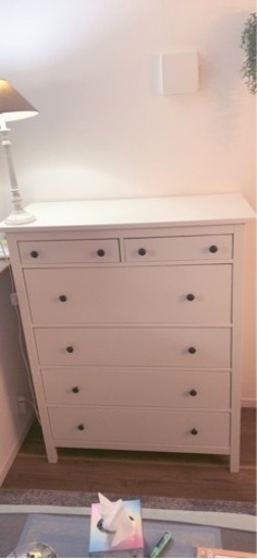チェスト / ホワイト /  姫系 / IKEA組み立て済み