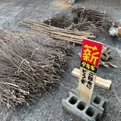 薪 たきぎ (剪定くず)
