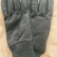 美品　beams手袋　黒
