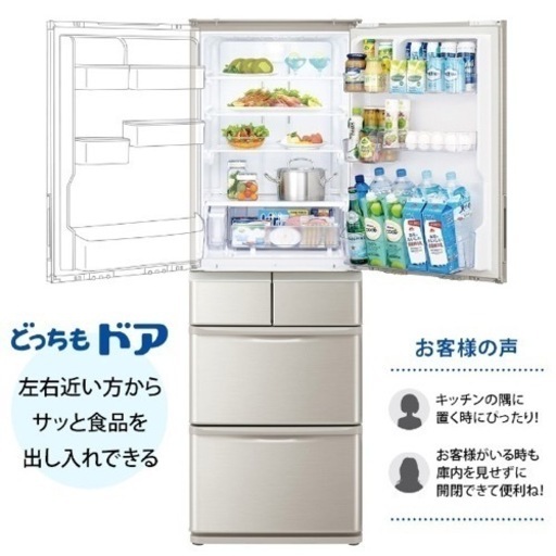 SHARP 冷蔵庫 SJ-W412E