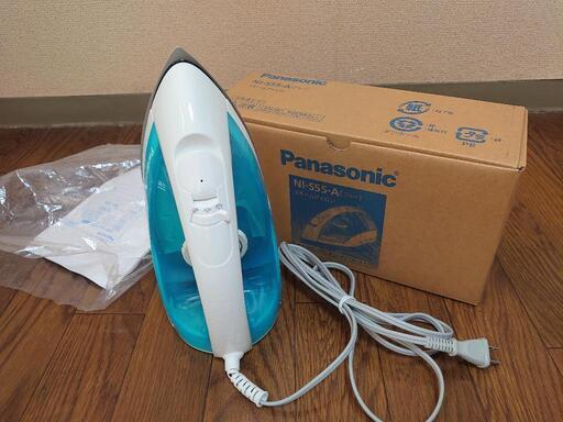 【引越し直前最終値引き！】【超美品】パナソニック　スチームアイロン　panasonic　アイロン