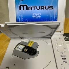 ポータブルDVDプレーヤーの画像