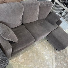 三人掛けソファ オットマン付き リサイクルショップ宮崎屋 住吉店 23.1.6 y