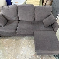 三人掛けソファ オットマン付き リサイクルショップ宮崎屋 住吉店 23.1.6 y