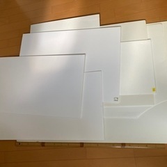 【未使用&一部使用】模型作成用スチレンボードやプラバン他
