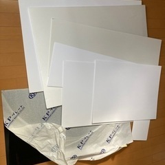 【未使用&一部使用】模型作成用スチレンボードやプラバン他の画像