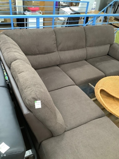 コーナソファー　ニトリ　グレー売場展開中！