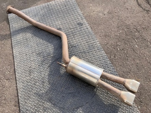 日産 E51 エルグランド ライダー オプション 社外マフラー フジツボ リアマフラー デュアル