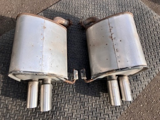 スバル BL5レガシィ 2.0GT spec.B STi スポーツマフラー 4本出し リアマフラー デュアル