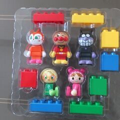 ☆美品☆アンパンマンブロックドールセットの画像