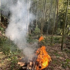 自家製　竹炭
