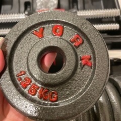 可変式ダンベル　ダンベルの画像