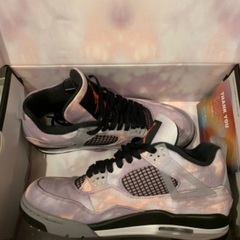 Jordan 4 amethyst wave 27.5 cmの画像