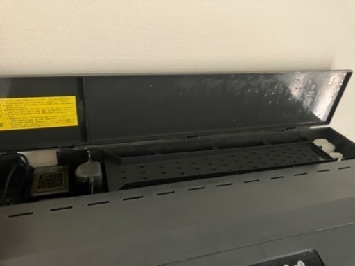 ガラス水槽　740×430×500 濾過器　ヒーター
