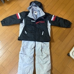 スキーウェア  黒色 110センチ