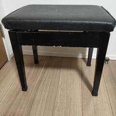 座面大き目　国産演奏用ピアノ椅子（引取限定）の画像