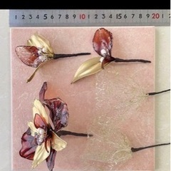 髪飾り　アメリカンフラワー　No22の画像