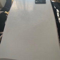 白こたつ　中古品　145×95×35の画像