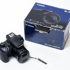 キヤノン PowerShot SX60 HS パワーショット デジタルカメラ Wi-Fi搭載 品番p22-351c