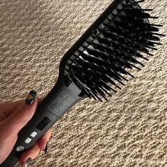 サロニアヒートストレートブラシ 中古の画像