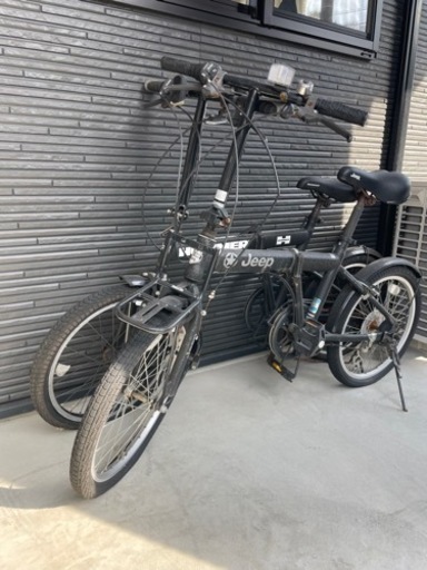 ミニチャ、自転車2台セットで¥8,000(※1台のみの場合は5千円)