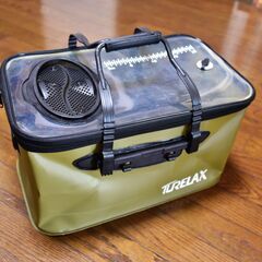 TURELAX活かしバッカン45㎝　未使用品の画像