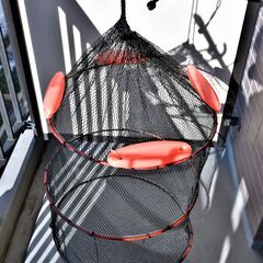 ラバーネットスカリ三段（深さ50㎝X底部.中部直径45㎝）