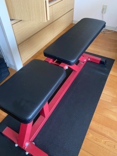 30キロダンベル✖️2 インクラインベンチ