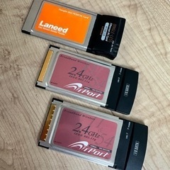 PCカード WiFi x2 LAN x1