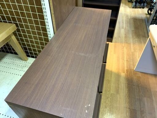 【リサイクルストアスターズ城西店】収納棚 本棚 収納家具 収納扉付き こげ茶色