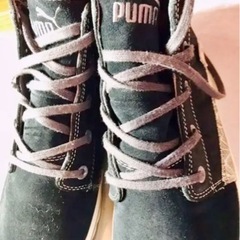 プーマ　PUMAスエード ハイカット スニーカー　27.0cmの画像