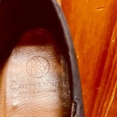 ビューティ &ユース　【BEAUTY&YOUTH】スエードスニーカー　26.5cmの画像