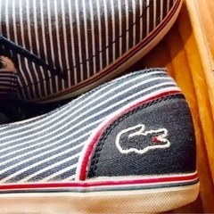 【美品】ラコステ LACOSTE ラコステ スニーカー　27.0cm の画像