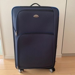 国際線対応大型キャリーバッグネイビー
